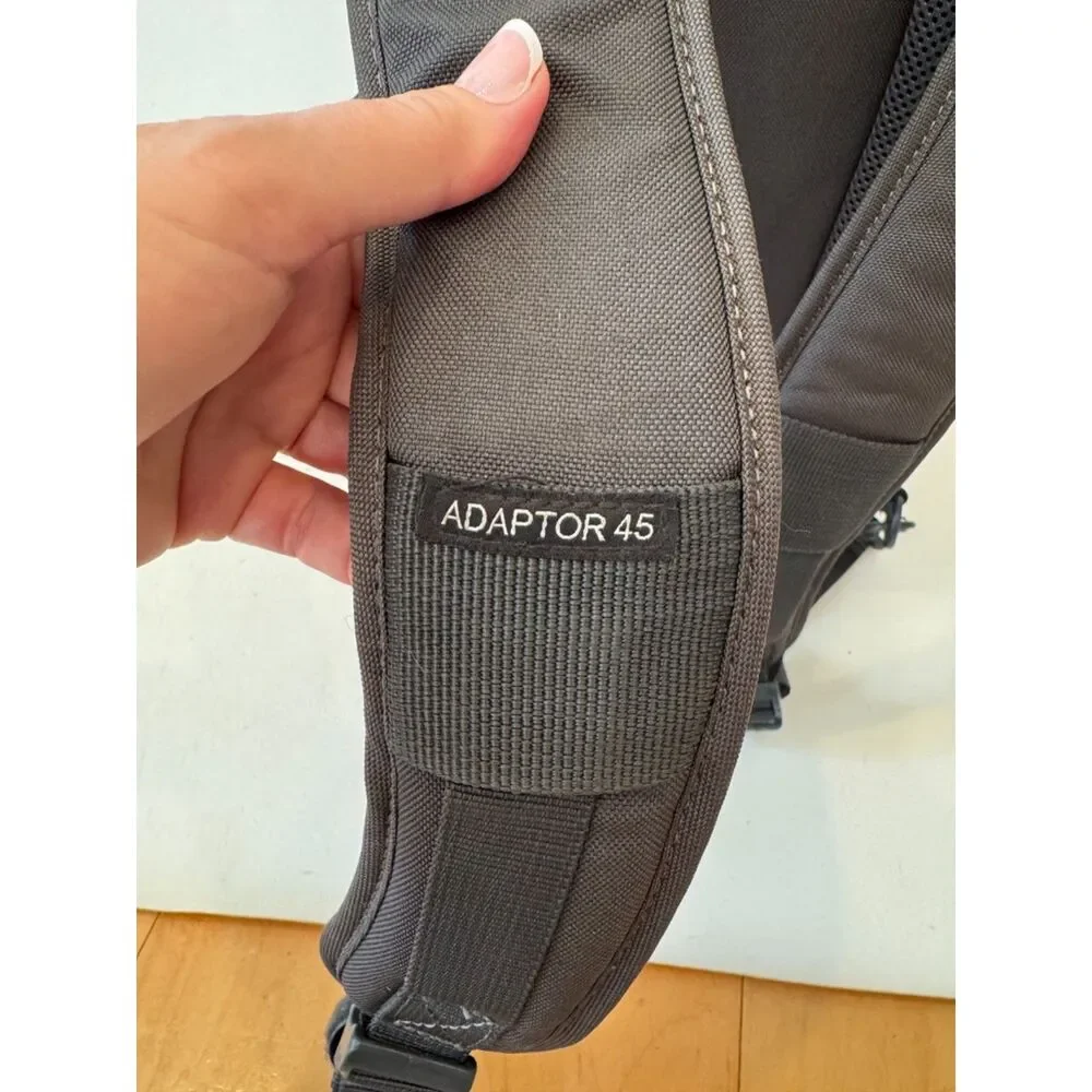 Vanguard Adaptor 45 Photography Sling Backpack Tripod Carrier Grey DSLR Lenses